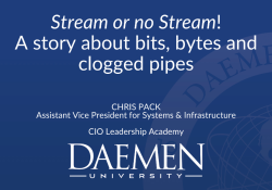 Stream or no Stream! 