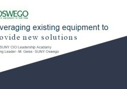 Leveraging Existing Equipment to Provide New Solutions