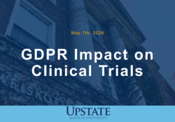 GDPR Impact on Clinical Trials