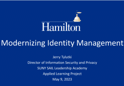 Modernizing Identity Management