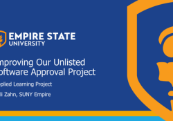 Improving Our Unlisted Software Approval Project