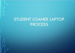 Student Loaner Laptop Process