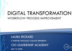 Digital Transformation Workflow Process Improvement