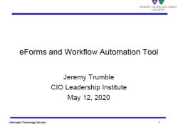 eForms & Workflow Automation Tool