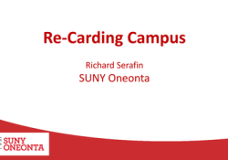 Re-carding the campus