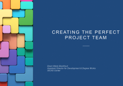 Creating the Perfect Project Team