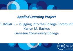 ITS IMPACT - Plugging into the College Community